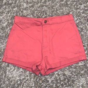 Forever 21 red high waisted shorts!